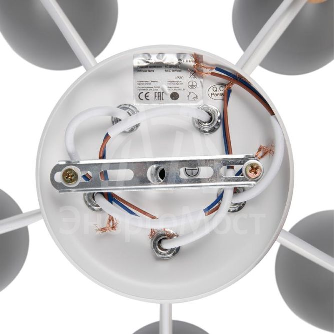 Светильник Delia 60Вт E27х5 IP20 потолочн. Freya FR5033CL-05W