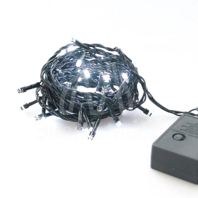 Гирлянда ILD120C-GW 120LED 12м 8 реж. бел. SHlights 4690601041883