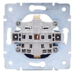 Розетка 1-м СП Vesna с заземл. защ. шторки ПБТ механизм крем. LEZARD 742-0388-124B