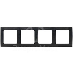 Рамка 4-м Стокгольм черн. PROxima EKF EAM-G-303-30