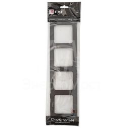 Рамка 4-м Стокгольм черн. PROxima EKF EAM-G-303-30