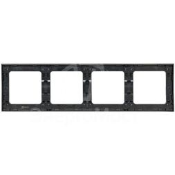 Рамка 4-м Стокгольм черн. PROxima EKF EAM-G-303-30