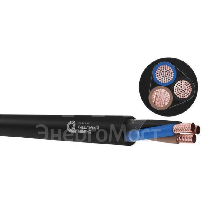 Кабель КГ 3х4+1х2.5 380В (м) Кольчугино 100000035977030002