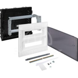 Щиток пластиковый встраиваемый Practibox S 2х18 дым. дверь Leg 137557