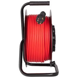 Удлинитель на катушке 4х50м с заземл. 16А IP44 ПВС 3х2.5 Космос YKKsm50m-4g-Z(2.5)IP