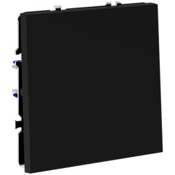 Выключатель 1-кл. СП S70 10А с самовозвратом механизм черн. матов. Voltum VLS010608