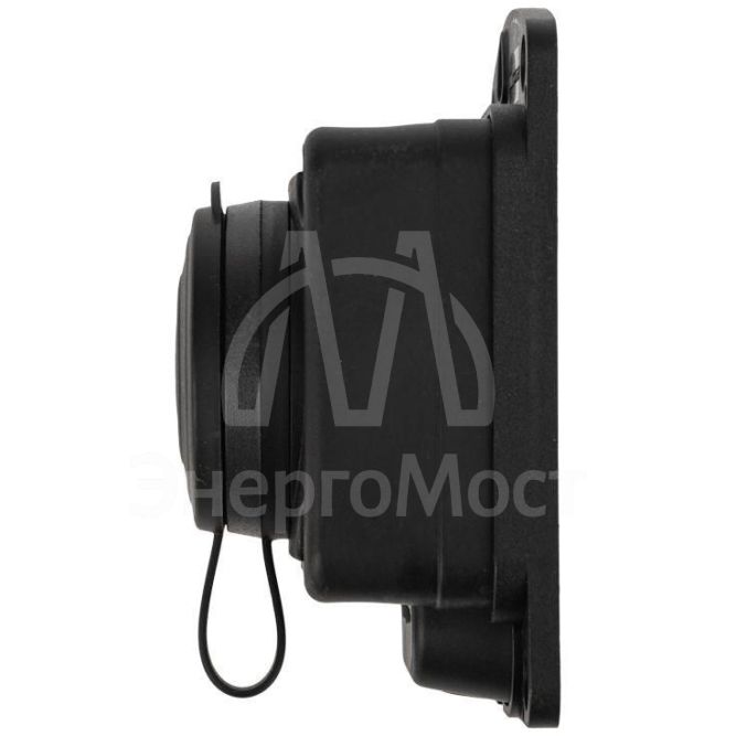 Розетка штепсельная влагозащ. стационарная ОУ 16А IP44 230В 2P+PE каучук PROCONNECT 111-111-4