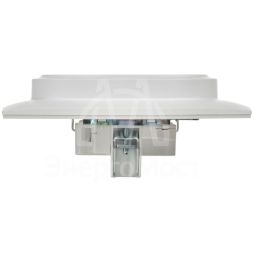 Розетка 2-м SKANDY 16А с заземл. без защ. шторок в сборе SK-R08W арктич. бел. IEK SK-R21-16-K01-F