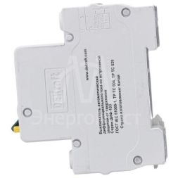 Выключатель автоматический дифференциального тока АВДТ 1Р+N 10А 30мА тип AC х-ка C ДИФ-103 4.5кА Sche 16051DEK