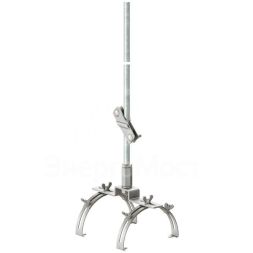 Молниеприемник коньковый с регулируемыми зажимами 1000мм DKC NL5100