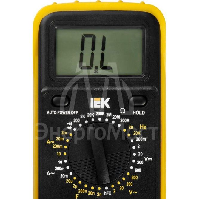 Мультиметр цифровой Professional MY63 IEK TMD-5S-063