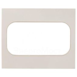 Рамка для розетки 2-м Стокгольм бел. PROxima EKF EYM-G-304-10