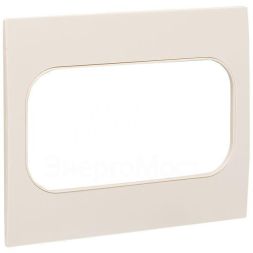 Рамка для розетки 2-м Стокгольм бел. PROxima EKF EYM-G-304-10