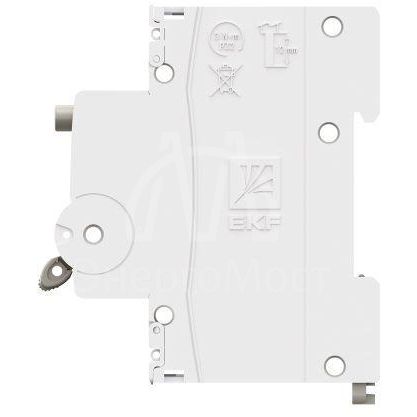 Выключатель автоматический дифференциального тока 2п (1P+N) C 6А 30мА тип A 6кА АВДТ-63N (электрон.) PROxima EKF D63N26EA6C30