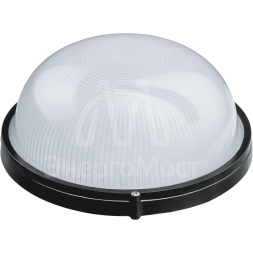 Светильник ЛОН 94 815 NBL-R1-100-E27/BL 1х100Вт E27 IP54 (аналог НПБ 1101 черн. круг 100Вт) Navigator 94815