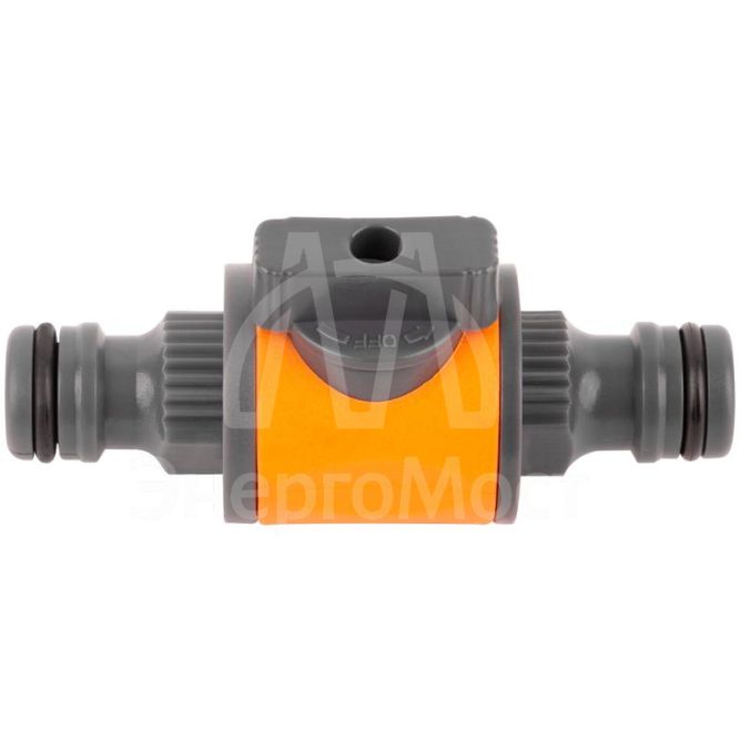 Переходник двухкомпонентный с запорным клапаном FIT 77756