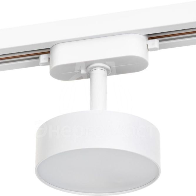 Светильник трековый светодиодный ARTLINE поворотный 95х95х30мм 15Вт 1050Лм 4000К 230В алюм. 7кв.м бел. Ritter 59723 4