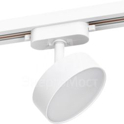 Светильник трековый светодиодный ARTLINE поворотный 95х95х30мм 15Вт 1050Лм 4000К 230В алюм. 7кв.м бел. Ritter 59723 4