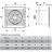 Вентилятор вытяжной осевой с антимоск. сеткой обратным клапаном 150мм бел. ERA E 150 S C