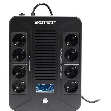 Источник бесперебойного питания UPS SAFE PRO LCD 1000 SmartWatt 3703020280003