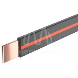 Шина гибкая в ПВХ изоляции 2х32х1мм ном. ток 400А (дл.2м) DKC R5BFC2321