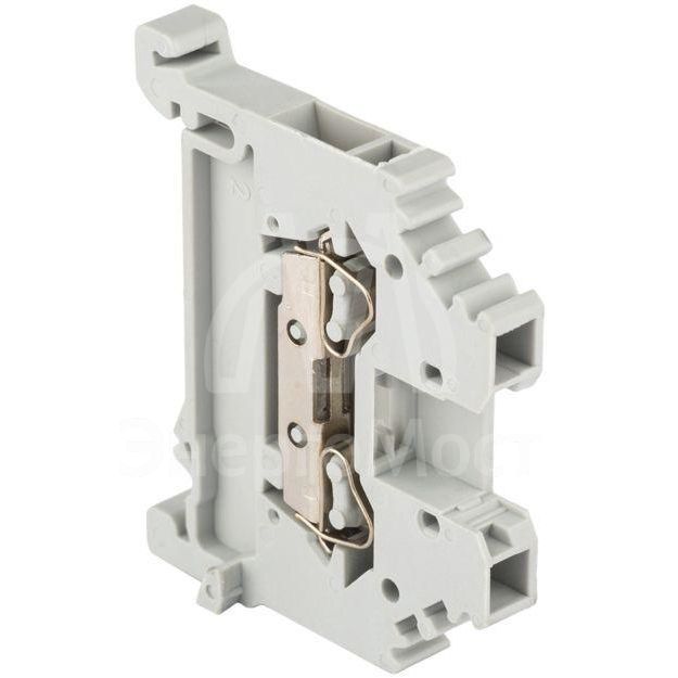 Колодка клеммная JXB-S-2.5 24А серая EKF plc-jxb-s-2.5g