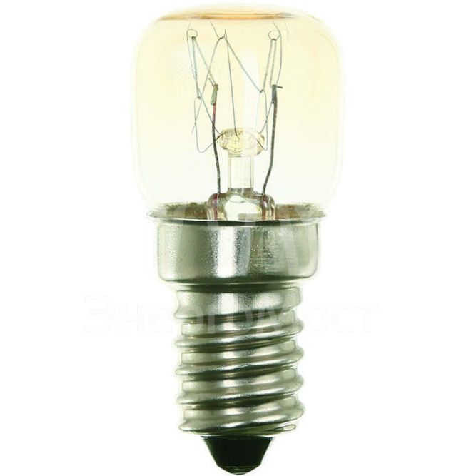 Лампа накаливания IL-F22-CL-15/E14 для духовок 15Вт Max 300град.C упак. картон Uniel UL-00002327
