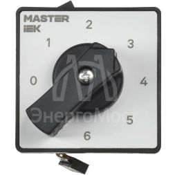 Переключатель кулачковый 10А (сх. 111) стандартная рукоятка IEK MI-CS10-010-111