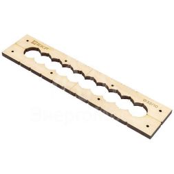 Шаблон для групповых отверстий c 10 отв. диам. 32мм Expert EKF sh-d32-10