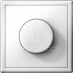 Светорегулятор поворотно-нажимной (диммер) ArtGallery LED RC 400Вт механизм бел. SE GAL000123