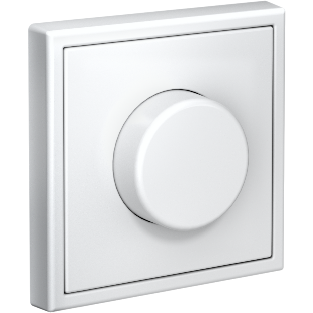 Светорегулятор поворотно-нажимной (диммер) ArtGallery LED RC 400Вт механизм бел. SE GAL000123