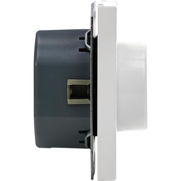 Светорегулятор поворотно-нажимной (диммер) ArtGallery LED RC 400Вт механизм бел. SE GAL000123