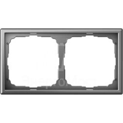 Рамка 2-м ArtGallery универс. сталь SE GAL000902