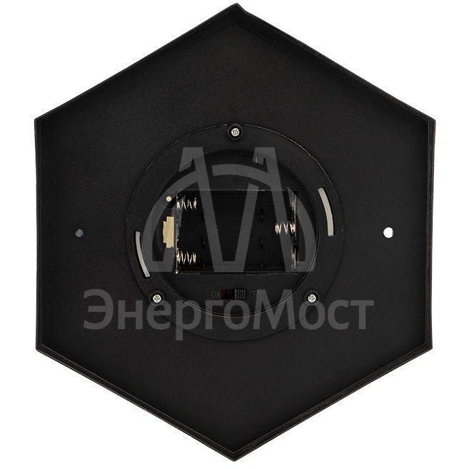 Фонарь декоративный со свечой 18х16.5х31см тепл. бел. корпус черн. Neon-Night 513-056