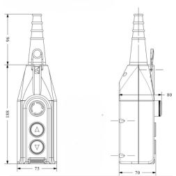 Пульт управления PV3E30A2 EMAS PV3E30A2