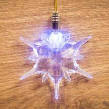 Фигура светодиодная подвесная "Снежинка" 9.5х9.5см Neon-Night 501-091