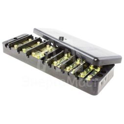 Коробка клеммная испытательная переходная ККИ2-2 (латунь прозр. крышка) EKF kki2-2