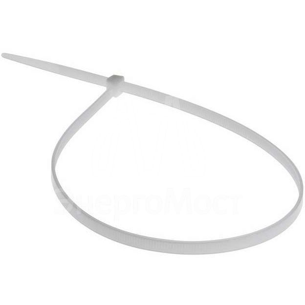 Хомут кабельный 4.8х400 нейл. бел. (уп.100шт) Rexant 07-0400