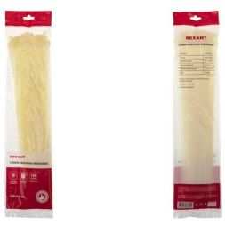 Хомут кабельный 4.8х400 нейл. бел. (уп.100шт) Rexant 07-0400