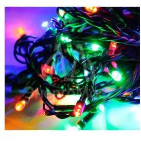 Гирлянда уличная LD200C-GM 200LED 22.9м (19.9+3м) 8 режимов мигания контроллер IP54 мультиколор Космос KOC_GIR200LED_RGB_IP