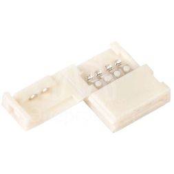 Коннектор RGB 10мм (разъем-разъем) (уп.3шт) IEK LSCON10-RGB-202-03