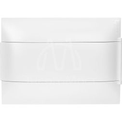 Щиток пластиковый встраиваемый Practibox S 1х12 бел. дверь Leg 135541