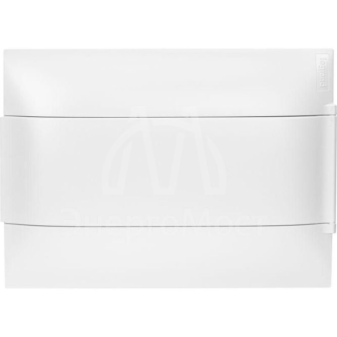 Щиток пластиковый встраиваемый Practibox S 1х12 бел. дверь Leg 135541