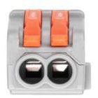 Клемма монтажная СМК PTC-1P 4212 BL/3 450В 32А 0.08-2.5(4.0)кв.мм JazzWay 5073722