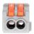 Клемма монтажная СМК PTC-1P 4212 BL/3 450В 32А 0.08-2.5(4.0)кв.мм JazzWay 5073722