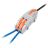 Клемма монтажная СМК PTC-1P 4212 BL/3 450В 32А 0.08-2.5(4.0)кв.мм JazzWay 5073722