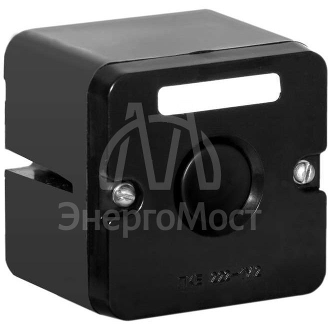 Пост кнопочный ПКЕ-222/1 кнопка &amp;quot;Пуск&amp;quot; черн. Электродеталь ПКЕ-222/1.1Ч.П