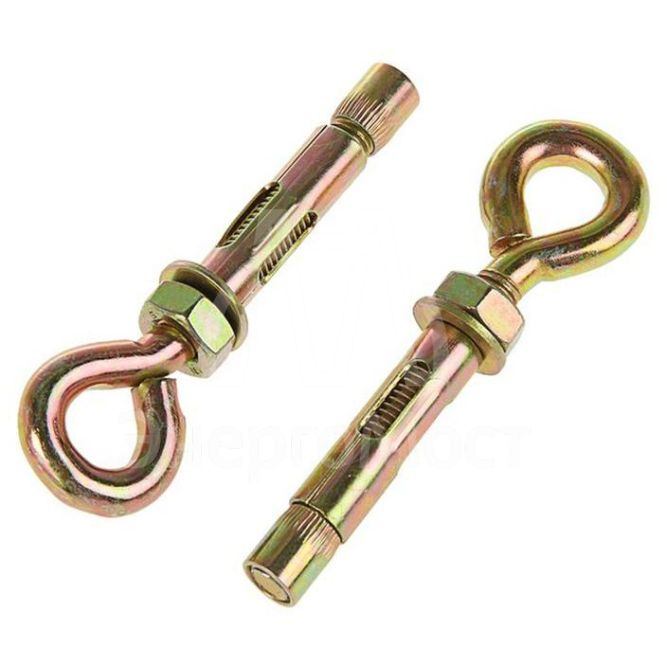 Болт анкерный HA 10х60 с кольцом накл. цинк. Tech-Krep 133642