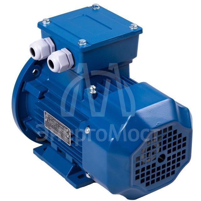 Электродвигатель АИР 160 (11 кВт 1000 об/мин) S6 IM 2001 на лапах с фланцем