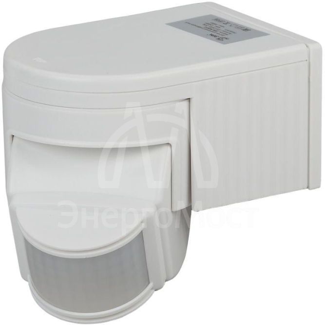 Датчик движения MD 012 макс. нагрузка 1100Вт угол обзора 180град. дальность 12м IP44 бел. Эра Б0043789